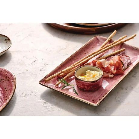 VV2587 Steelite Craft Raspberry Rectangle One 270 x 168mm (Pack of 6) - JD Catering Equipment Solutions Ltd