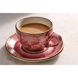 VV2596 Steelite Craft Raspberry Saucers DW SS 118mm(Pack of 12)