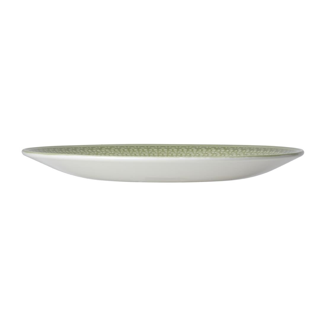 VV2651 Steelite Bead Sage Coupe Plates 285mm (Pack of 6)