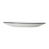 VV2673 Steelite Bead Black Band Coupe Plates 285mm (Pack of 6)