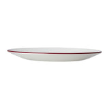 VV2684 Steelite Bead Maroon Band Coupe Plates 285mm (Pack of 6)