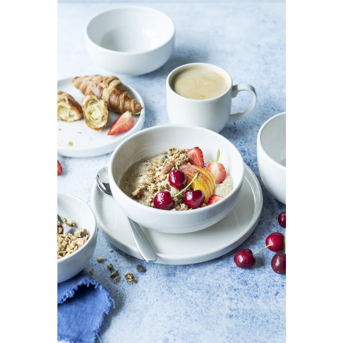 VV2772 Steelite Taste Bowls White 110mm (Pack of 12)