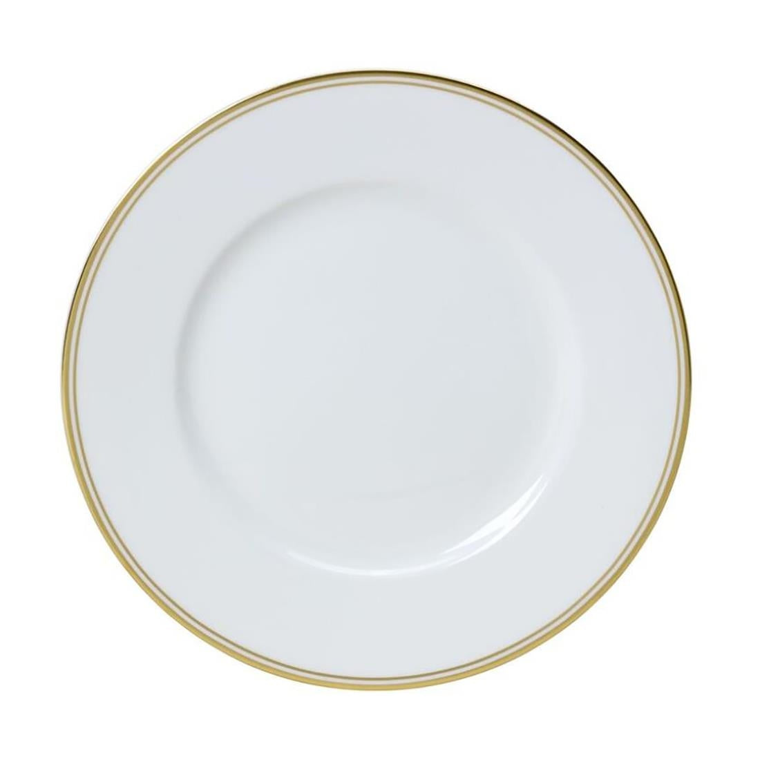 VV3056 Burnished Gold Classic Plate - 220mm (Box 12)