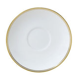 VV3060 Burnished Gold Classic Tea Saucer/Soup Stand - 160mm (Box 12)