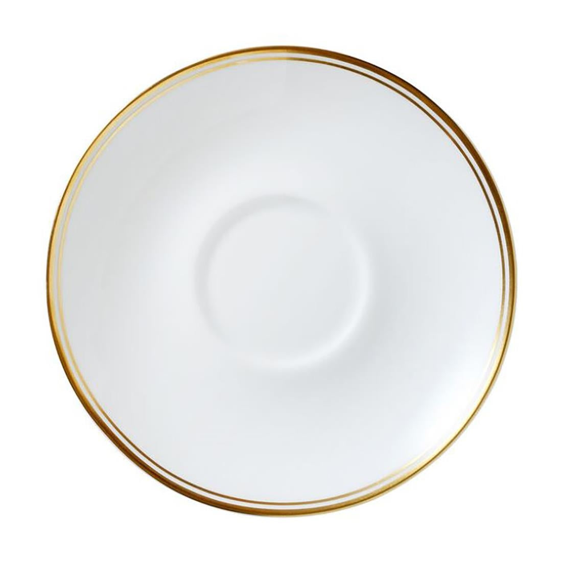 VV3067 Burnished Gold Coupe Tea Saucer For One Fits VV3072 - 145mm (Box 12)