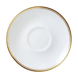 VV3067 Burnished Gold Coupe Tea Saucer For One Fits VV3072 - 145mm (Box 12) - JD Catering Equipments Ltd