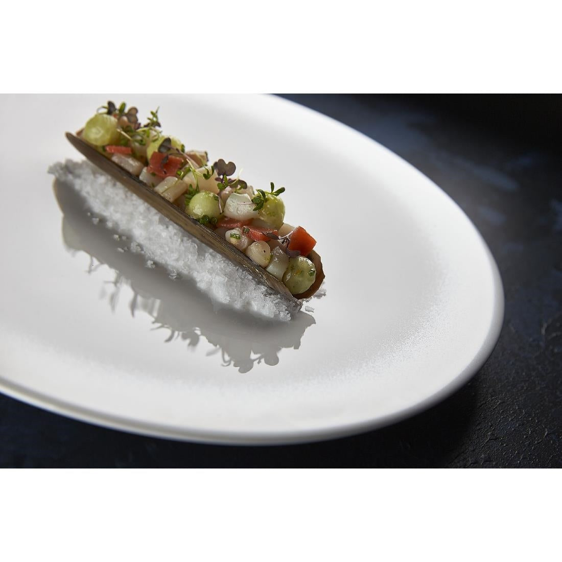 VV3141 William Edwards Frost Tea Saucers White 150mm (Pack of 12)