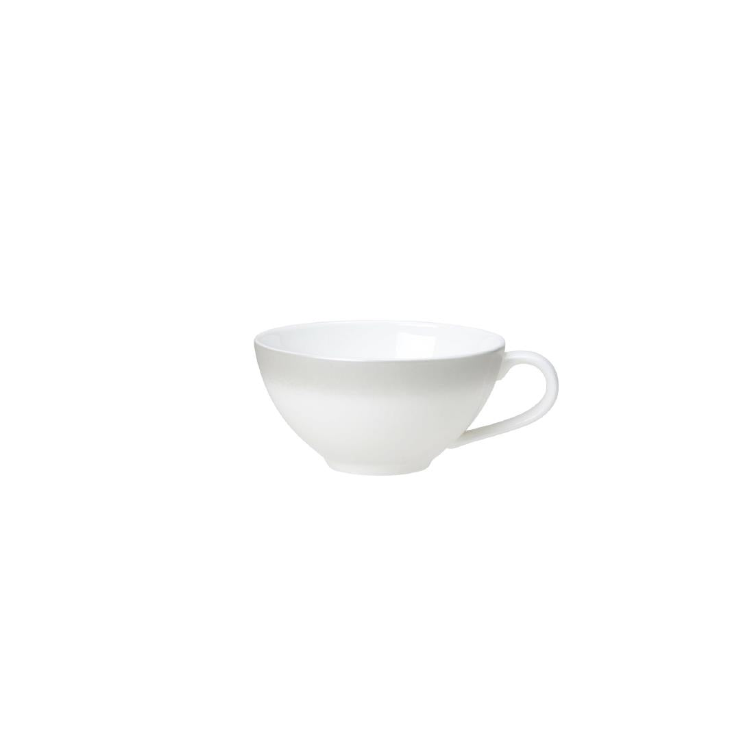 VV3142 William Edwards Frost Tea Cups White 170ml (Pack of 12)
