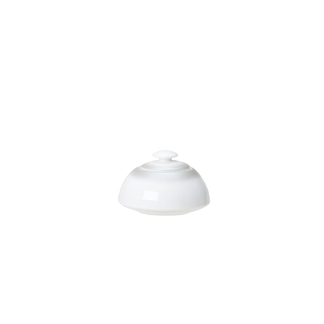 VV3144 William Edwards Frost Sugar Dish Covers White 50mm (Pack of 6)