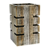 VV3300 DWH Fusion Buffet System Fusion Buffet Riser Ash Grey Teak 152x305mm - JD Catering Equipments Ltd