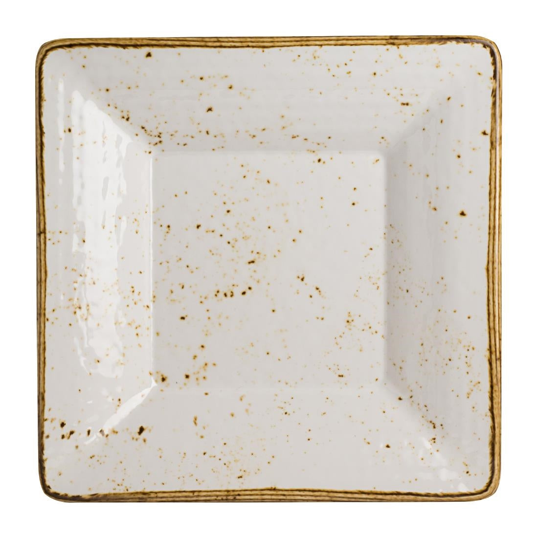 VV3469 Steelite Craft White Buffet Square Pebble Bowls 254mm (Pack of 6)