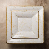 VV3469 Steelite Craft White Buffet Square Pebble Bowls 254mm (Pack of 6)