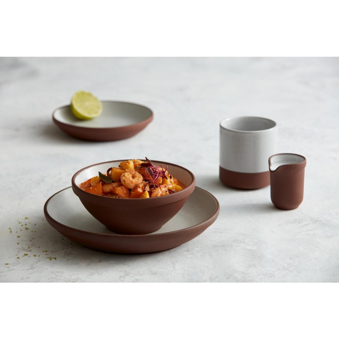 VV3639 Maham Studio Spice Sea Salt Deep Plate 160x30mm 285ml (Box 12)(Direct)