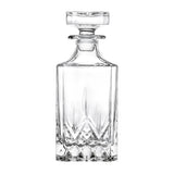 VV3834 RCR Cristalleria Opera Square Whisky Decanter 750ml (Pack of 4) - JD Catering Equipment Solutions Ltd