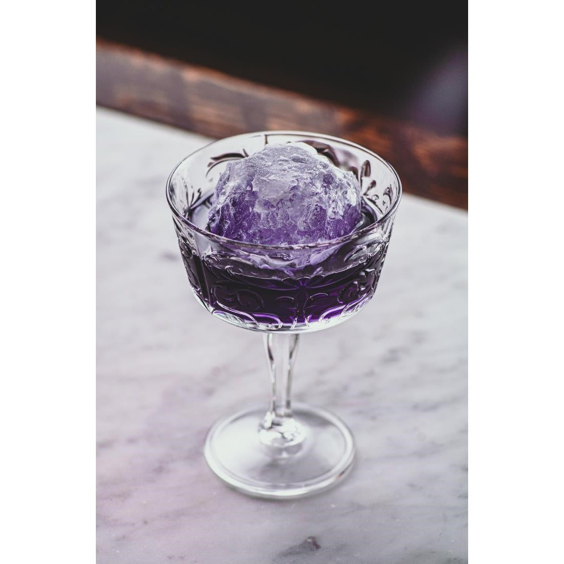 VV3842 RCR Cristalleria Tattoo Champagne Saucer 268ml (Pack of 12)
