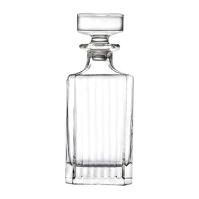 VV3855 RCR Cristalleria Timeless Square Whisky Decanter 750ml (Pack of 4) - JD Catering Equipment Solutions Ltd