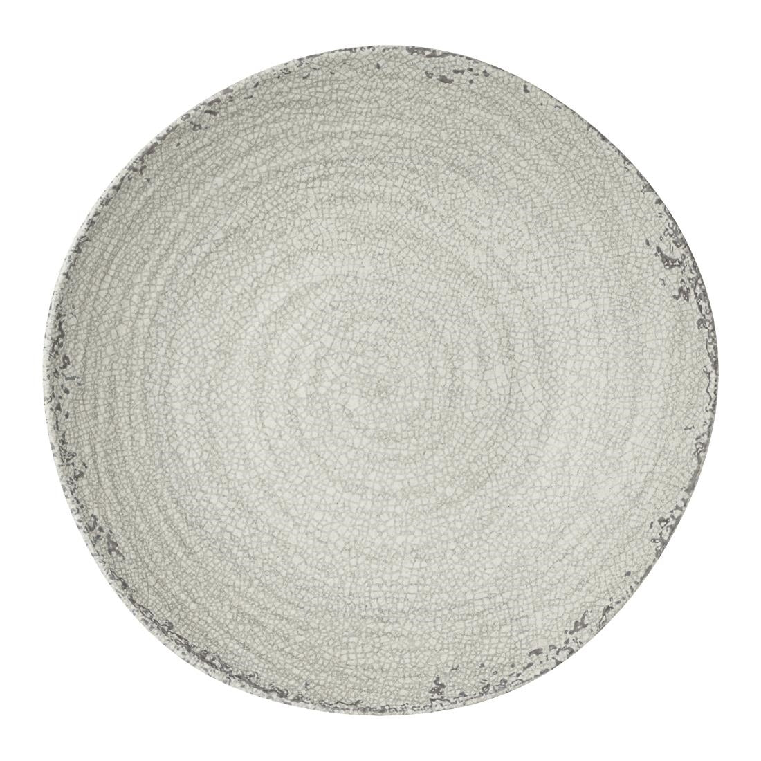 VV3894 Steelite Pompeii Stone Large Shallow Round Bowl 359mm x 67mm