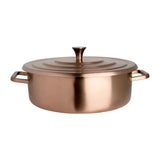 VV3907 Steelite Creations Homestyle Brushed Bronze Round Chafer 3.8L - JD Catering Equipment Solutions Ltd