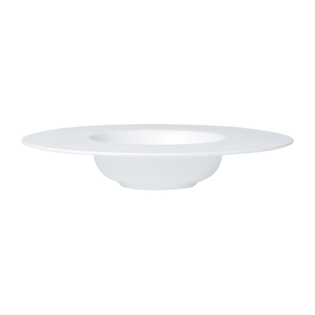 VV3916 Steelite Flat Wide Rim Bowl 230mm (Pack of 12)