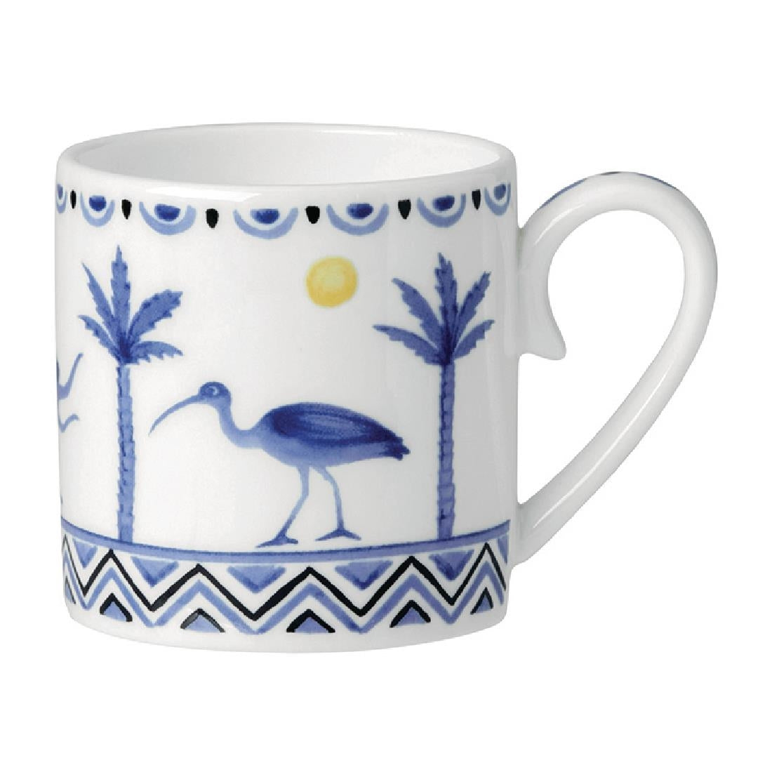 VV3962 William Edwards Sultan's Garden Blue Coffee Can Coupe 100ml (Pack of 12)