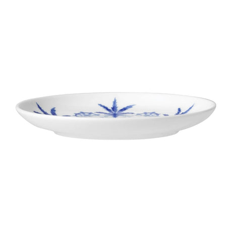 VV3974 William Edwards Sultan's Garden Blue Butter Dish Coupe 110mm (Pack of 12)