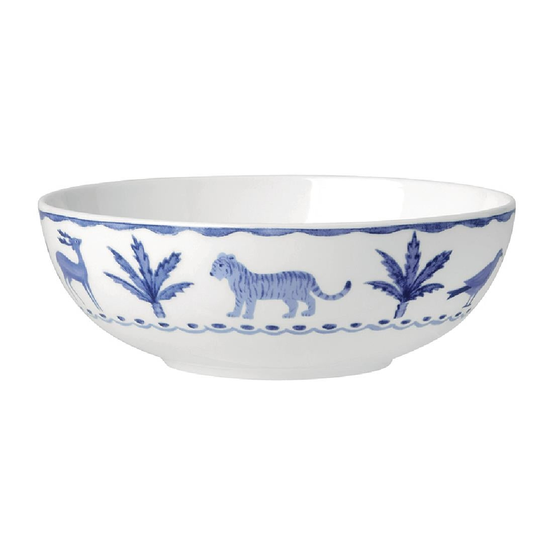 VV3976 William Edwards Sultan's Garden Blue Bowl Coupe 145mm (Pack of 12)