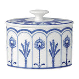 VV3977 William Edwards Sultan's Garden Blue Oval Sugar Coupe 90mm (Pack of 12) - JD Catering Equipment Solutions Ltd