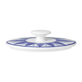 VV3981 William Edwards Sultan's Garden Blue Oval Covered Sugar Lid Fits AND0335 (Pack of 12) - JD Catering Equipment Solutions Ltd