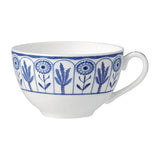 VV3983 William Edwards Sultan's Garden Blue Tea For One Cup Coupe 260ml (Pack of 6) - JD Catering Equipment Solutions Ltd
