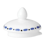 VV3985 William Edwards Sultan's Garden Blue Tea For One Teapot Lid Only (Pack of 12) - JD Catering Equipment Solutions Ltd