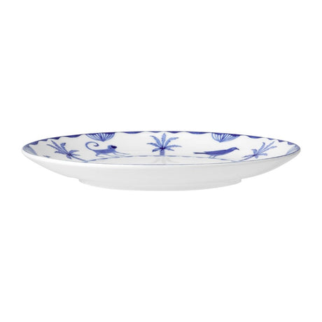 VV3987 William Edwards Sultan's Garden Blue Plate Coupe 165mm (Pack of 12)