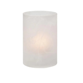 VV4051 Hollowick Wysp Satin Crystal Glass Cylinder 73mm x 114mm (Pack of 6) - JD Catering Equipment Solutions Ltd