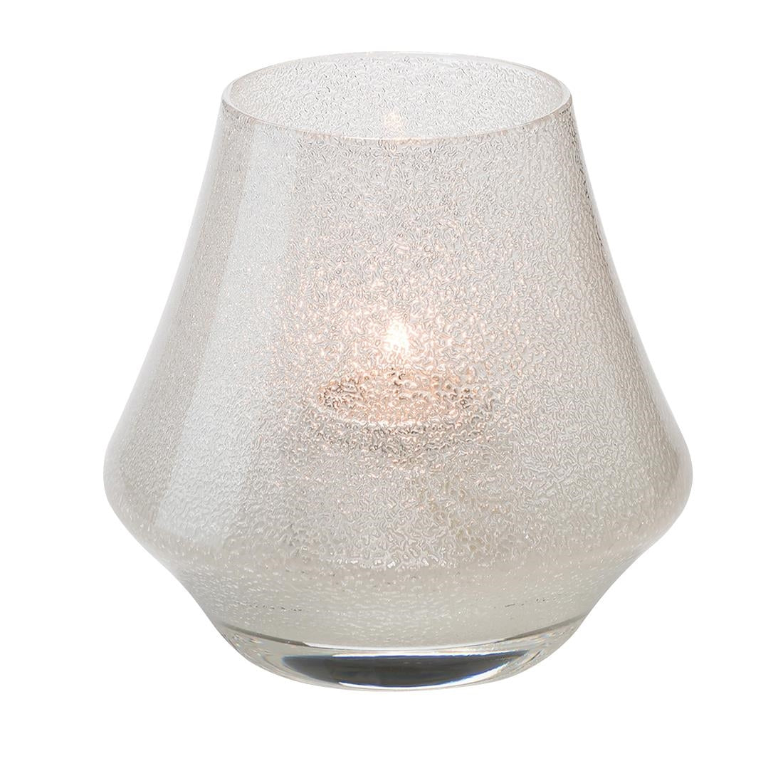 VV4081 Steelite Chime Glass Votives Clear Jewel 89mm (Pack of 12)
