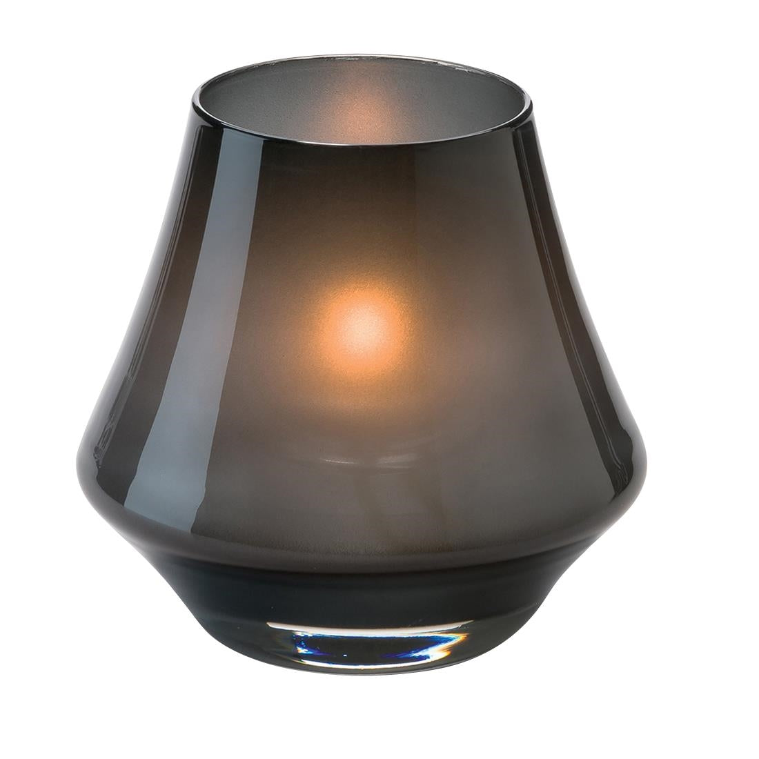 VV4085 Steelite Chime Glass Votives Satin Midnight 89mm (Pack of 12)