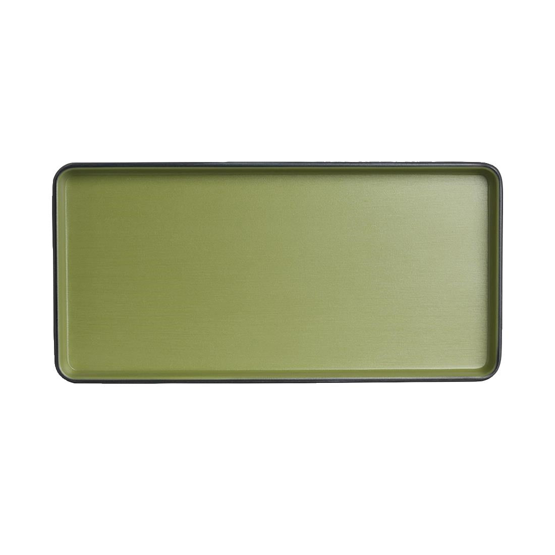 VV4155 Steelite Baja Cactus Rectangle Trays 254mm (Pack of 24)