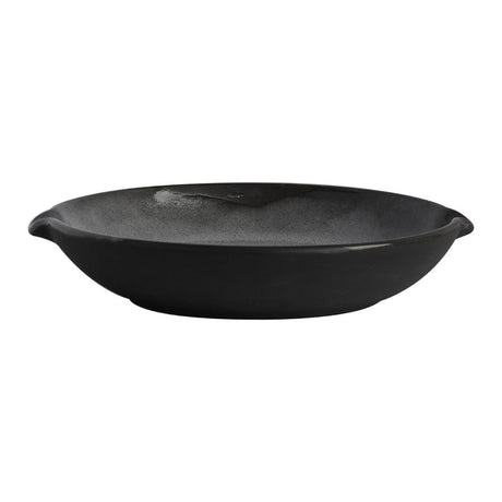 VV4249 Steelite Gembrook Dish With Double Spout Grey 180mm (Pack of 24)