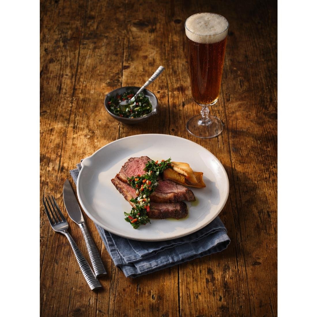 VV4273 Steelite Gembrook Plate White With Spout White 263x255mm (Pack of 24)