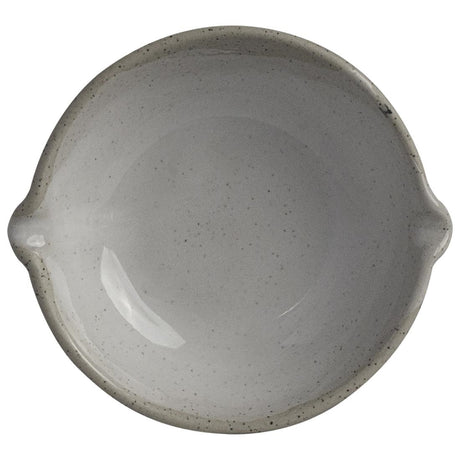 VV4272 Steelite Gembrook Condiment Dish With Double Spout White 110mm (Pack of 36)