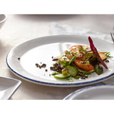 VV4406 Steelite Blue Dapple Rectangle Trays 305 x 191mm (Pack of 12)