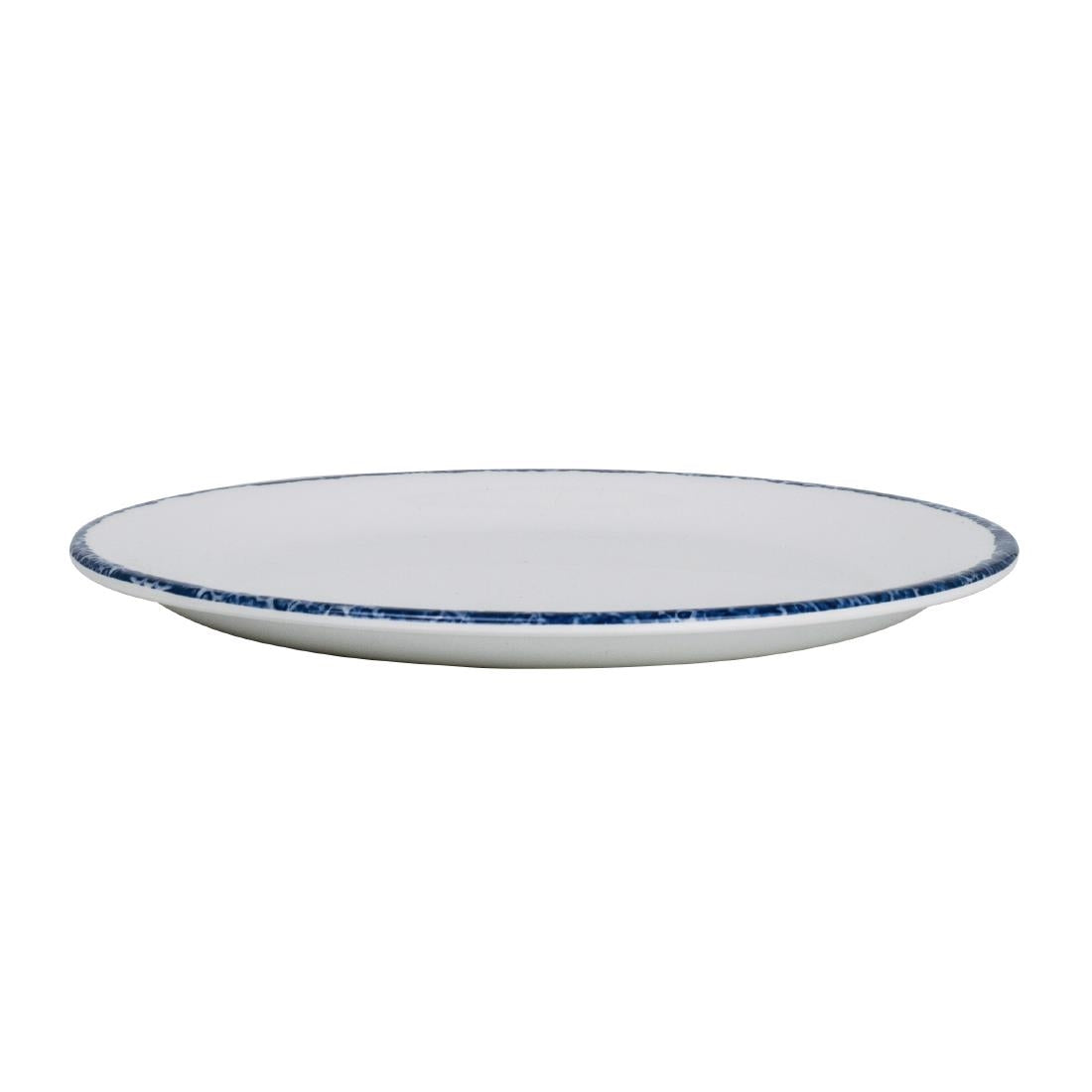VV4409 Steelite Blue Dapple Coupe Plates 203mm (Pack of 12)