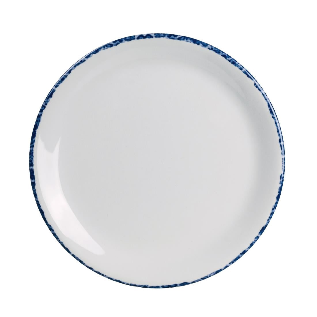 VV4411 Steelite Blue Dapple Coupe Plates 152mm (Pack of 12)