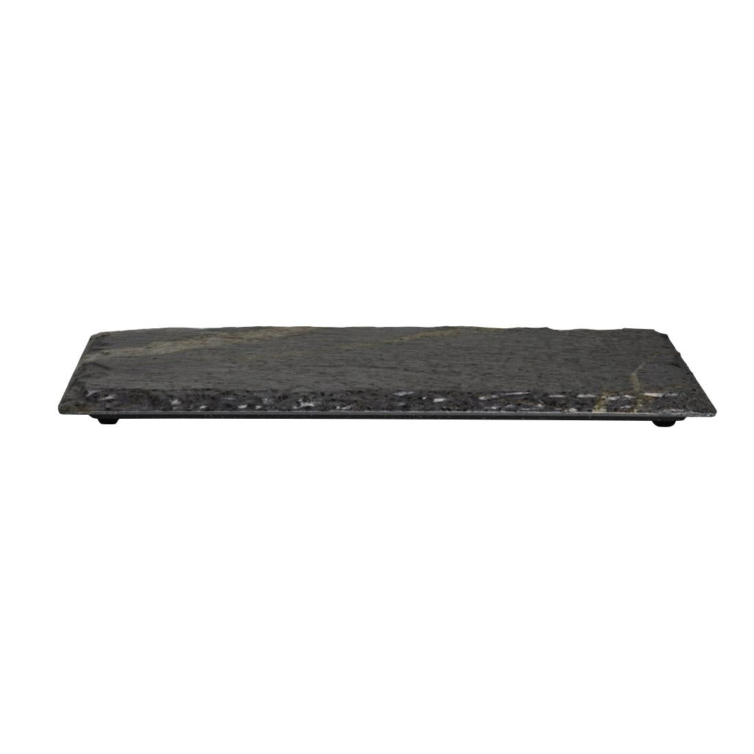 VV4416 Steelite Quarry Rectangular Trays GN 1/3 (Pack of 2)