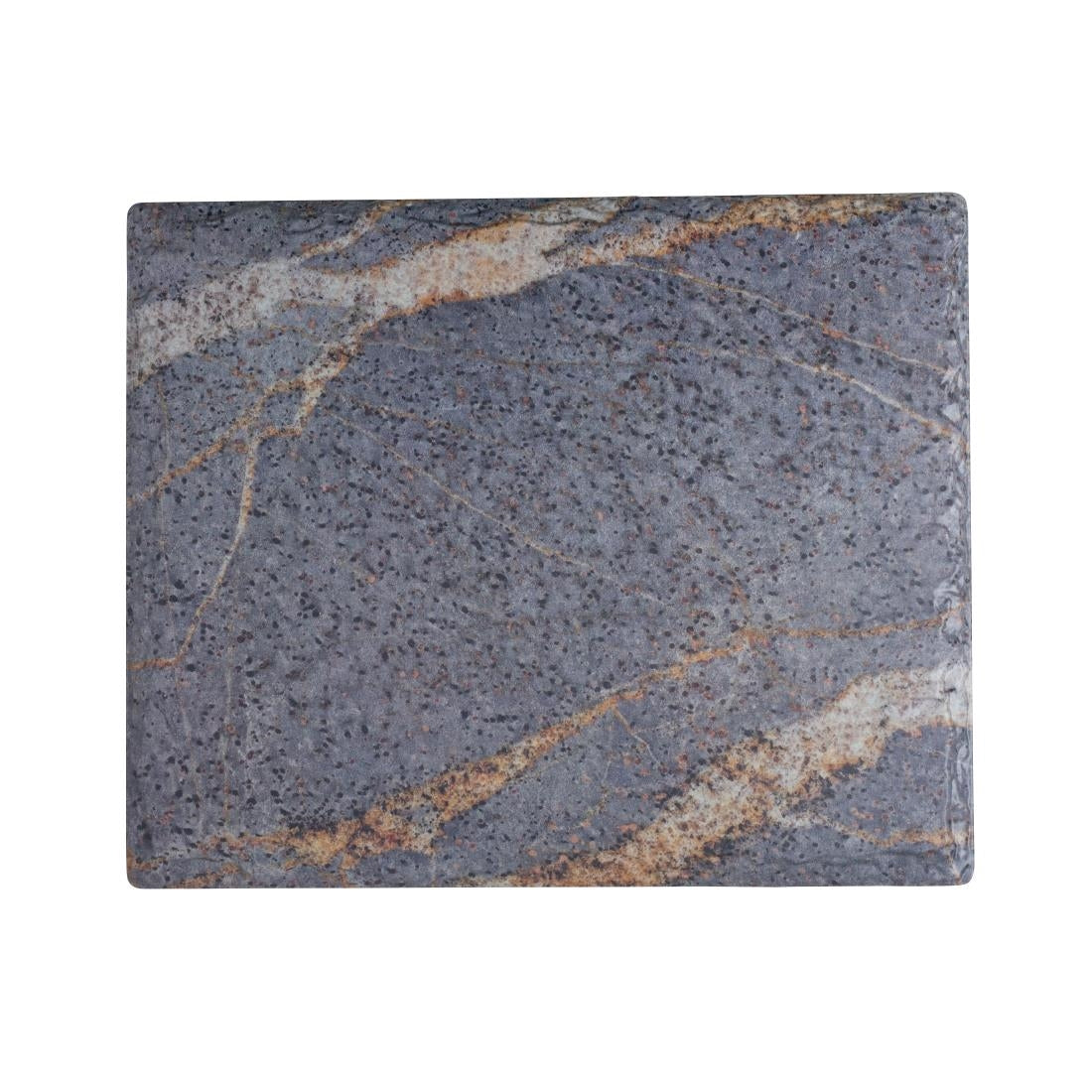 VV4417 Steelite Quarry Rectangular Trays GN 1/2 (Pack of 2)