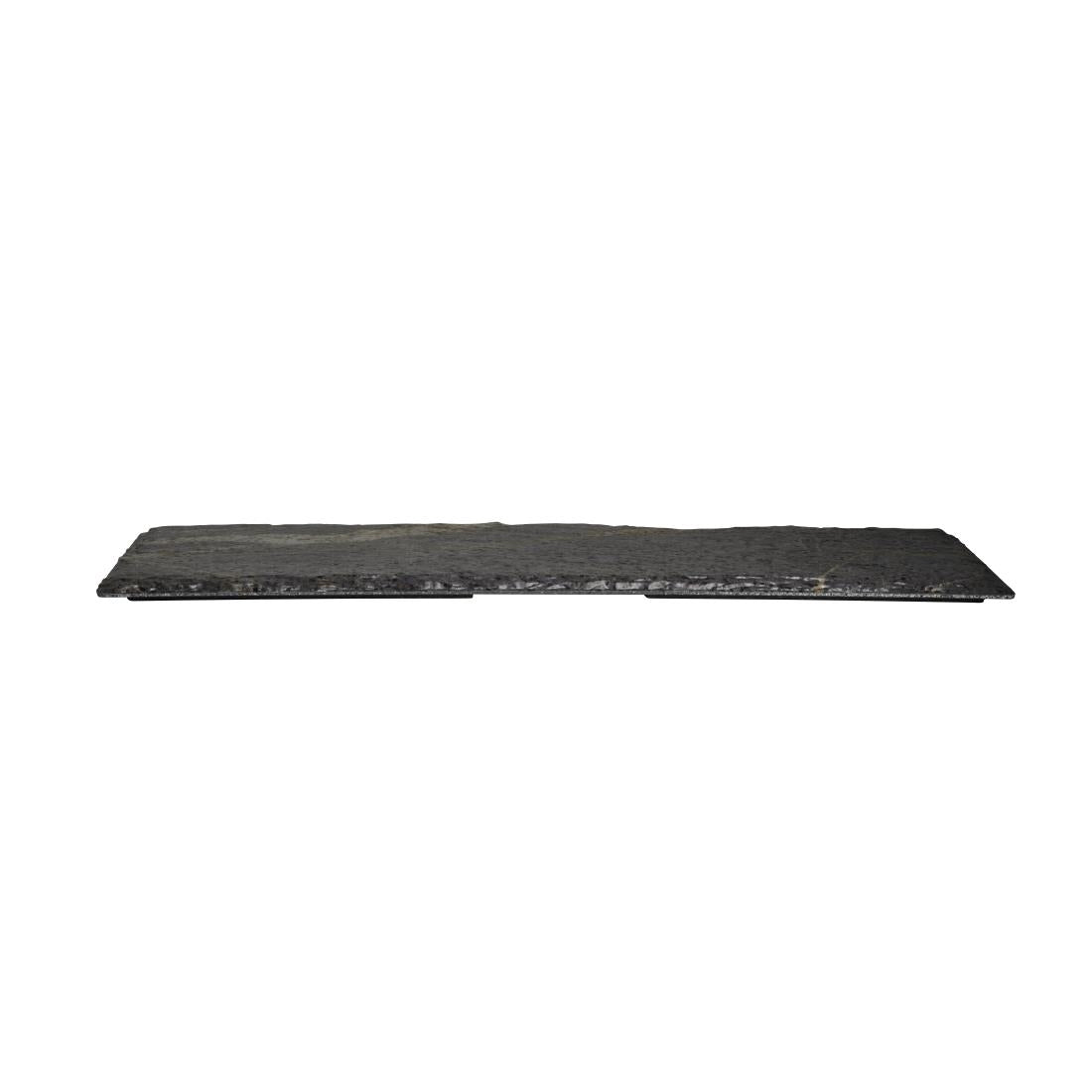 VV4418 Steelite Quarry Rectangular Trays GN 2/4 (Pack of 2)