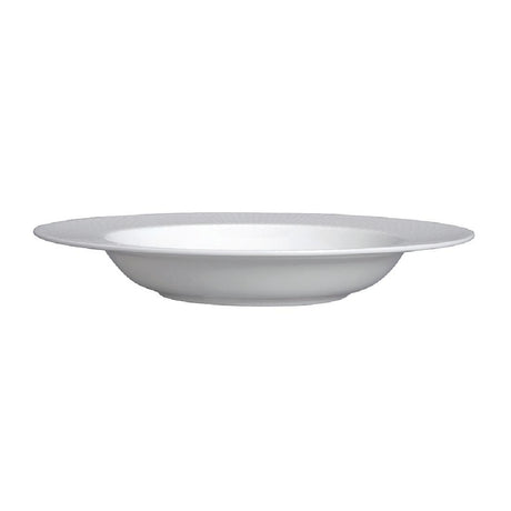 VV4461 William Edwards Quanta Rim Bowls - Classic White 220mm (Pack of 12)