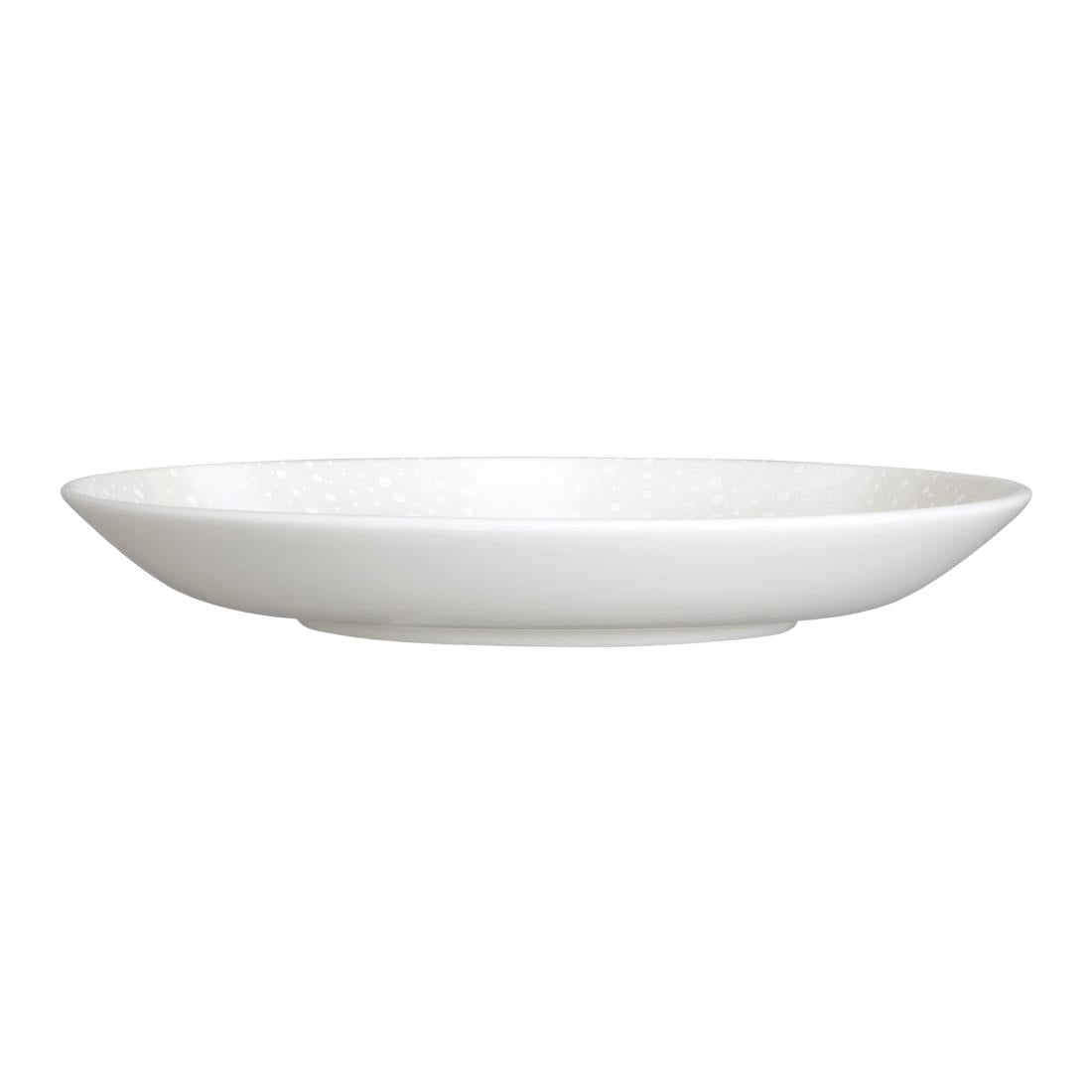 VV4478 William Edwards Quill Low Coupe Tea Saucers 150mm (Pack of 12)