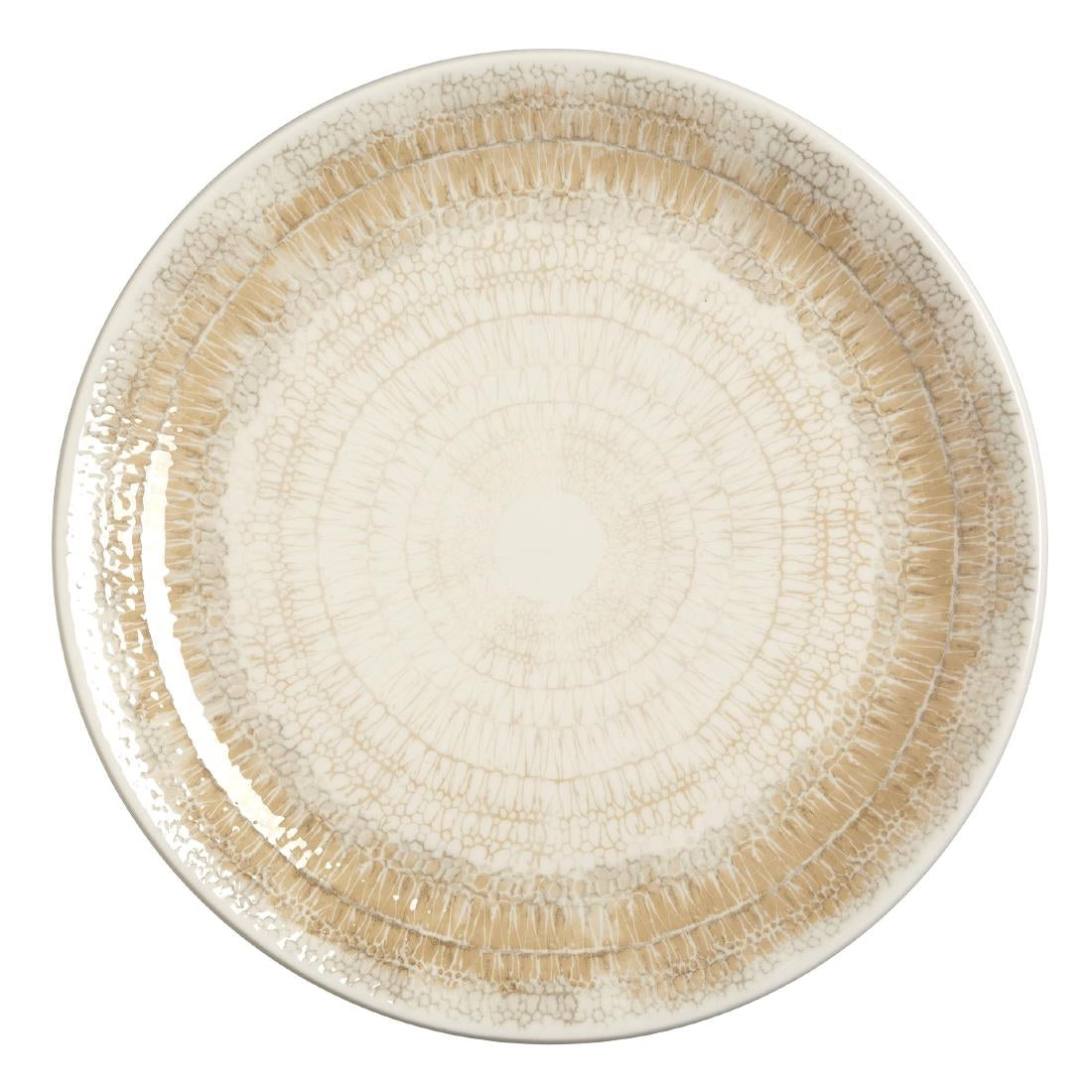 VV4556 Steelite Petra Dune Coupe Plates Beige 280mm (Pack of 12)
