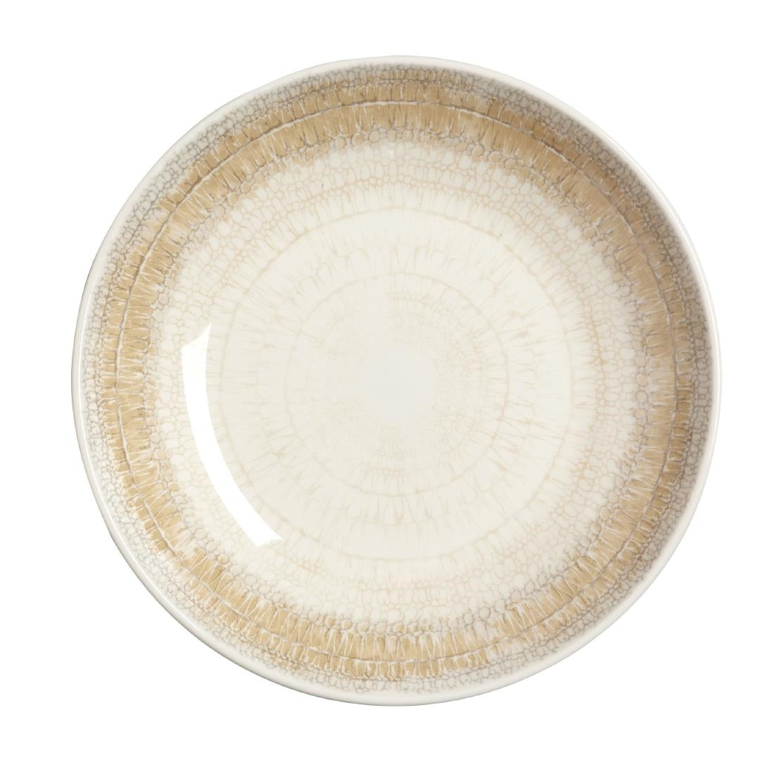 VV4560 Steelite Petra Dune Coupe Bowls Beige 255mm (Pack of 12)