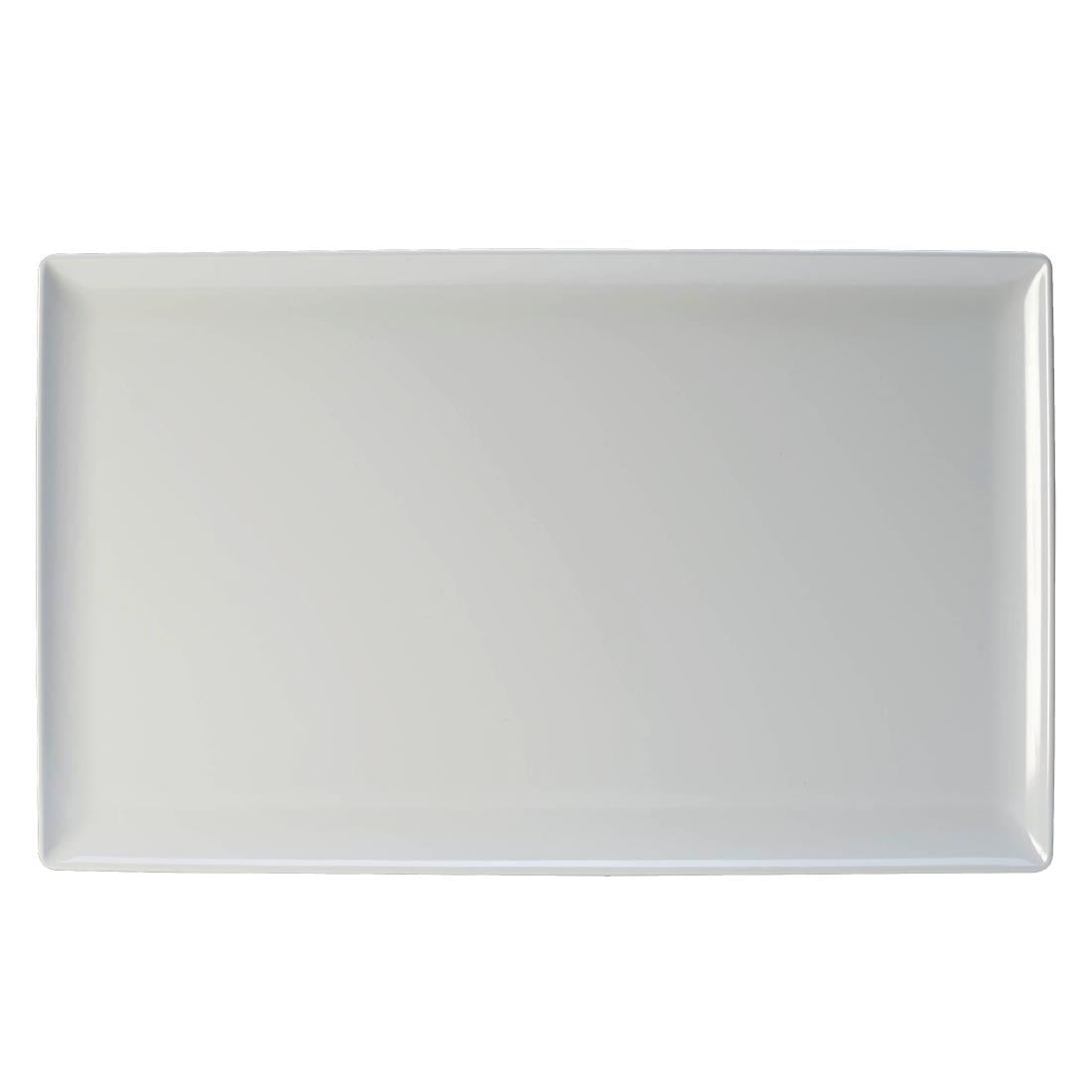 VV457 Steelite Craft Melamine Rectangular Platter White GN 1/1