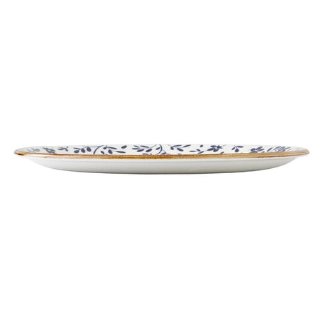 VV4601 Steelite Performance Flora Coupe Plates Blue 280mm (Pack of 12)